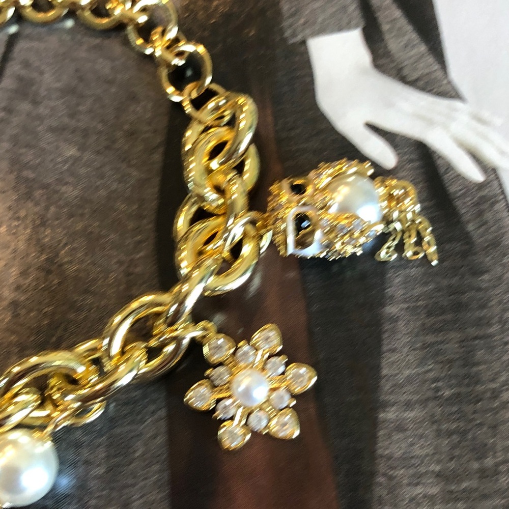 kate spade Gold-tone Multicharm Bracelet with Enamel Accents - Picture 11 of 12
